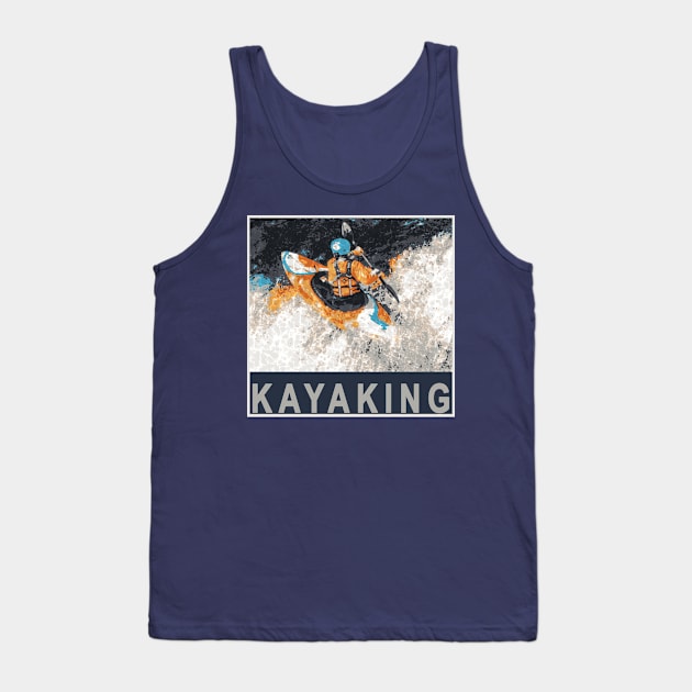 Kayaking Tank Top by GeriJudd